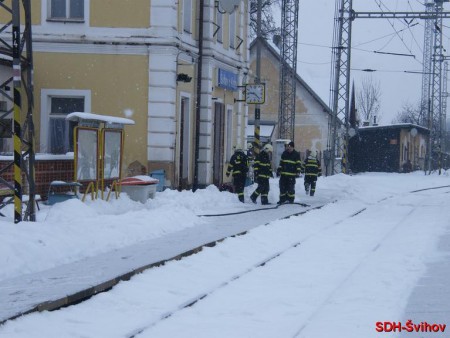 14.2 Požár ČD. Švihov